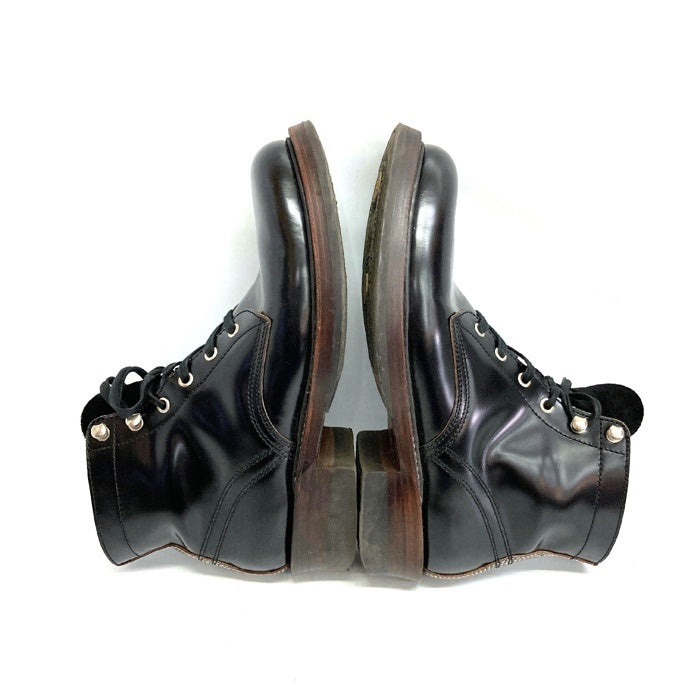 TOYS McCOY トイズマッコイ TMA2307 WORK BOOTS SAXON GLASS LEATHER サクソン ガラスレザー ブーツ ブラック size9.5 瑞穂店