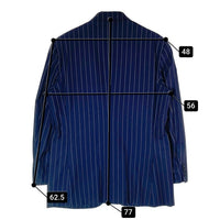 Polo Ralph Lauren ポロラルフローレン 3つボタン ストライプ テーラードジャケット セットアップ ネイビー sizeC102-W94-T180 瑞穂店