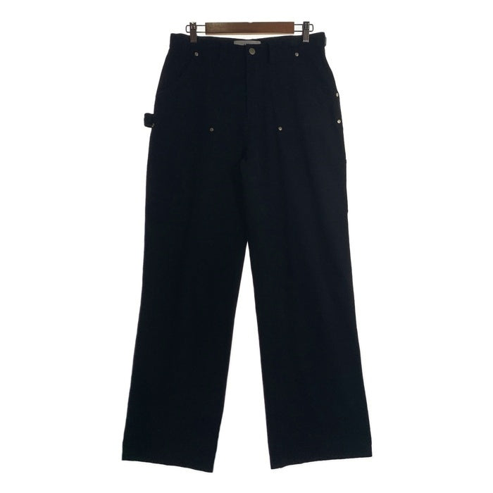 liju モールスキン ペインターパンツ ブラック コットン ダメージ加工 Size 32 福生店