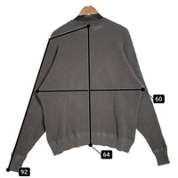 DESCENDANT ディセンダント ワッフル サーマルカットソー グレー Size 3 福生店