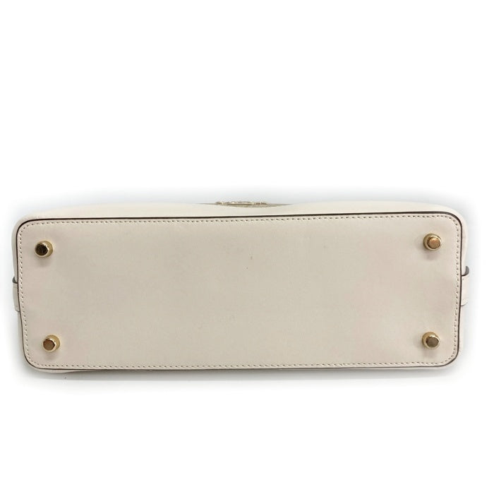 COACH コーチ F27583 シグネチャー 2WAY ハンドバッグ ブラウンxホワイト 瑞穂店