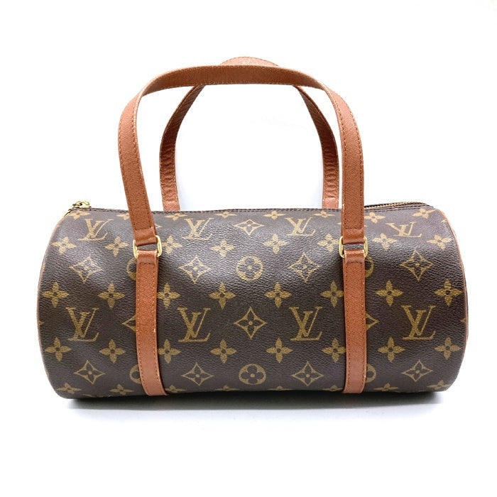 LOUIS VUITTON ルイヴィトン M51365 モノグラム パピヨン30 円筒型 ハンドバッグ ブラウン 瑞穂店