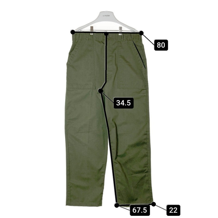 US ARMY アメリカ軍 82年会計 OG-507 ベイカーパンツ オリーブ size32 瑞穂店