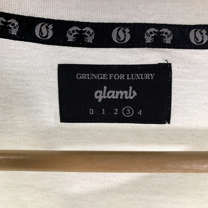 glamb グラム Plantopia soup T-Shirt プリントTシャツ ホワイト GB0120/T02 Size 3 福生店