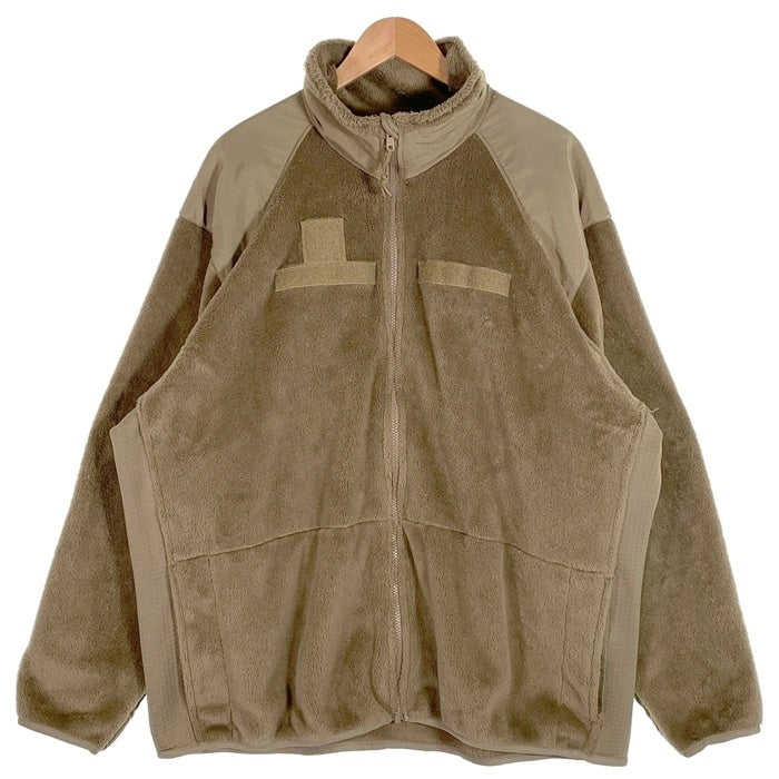 U.S.ARMY 米軍 フリースジャケット ECWCS GEN3 level3 POLARTEC コヨーテ 8415-01-580-1371 USA製 Size XXL 福生店