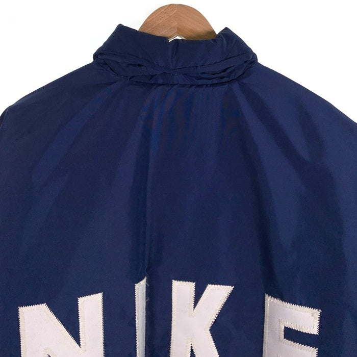 90's NIKE ナイキ 銀タグ ナイロンジャケット ネイビー ホワイト Size XL 福生店