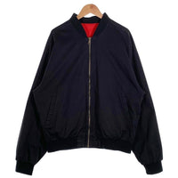 90's Marlboro Reversible Jacket マルボロ リバーシブルジャケット ブラック レッド ロゴワッペン Size XL 福生店