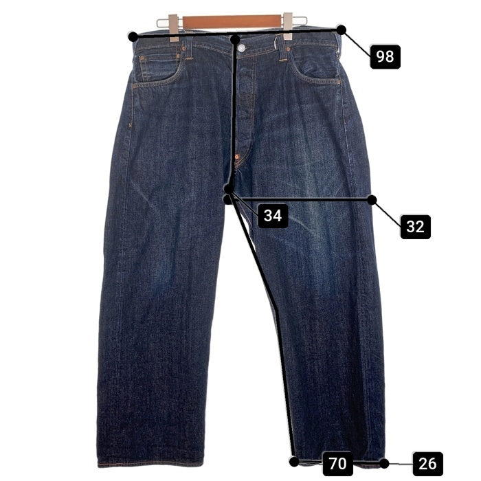 EVISU エヴィス Lot2001 No.2 デニムパンツ ジーンズ 白カモメ インディゴ Size 40×32 福生店