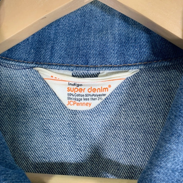 70-80's JCPenny ジェーシーペニー Super Denim デニムジャケット インディゴ Size M 相当 福生店