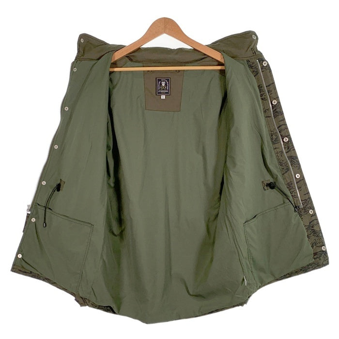 TD APPAREL Tactical Distributors コットン フィールドジャケット 総柄 グリーン Size L 福生店