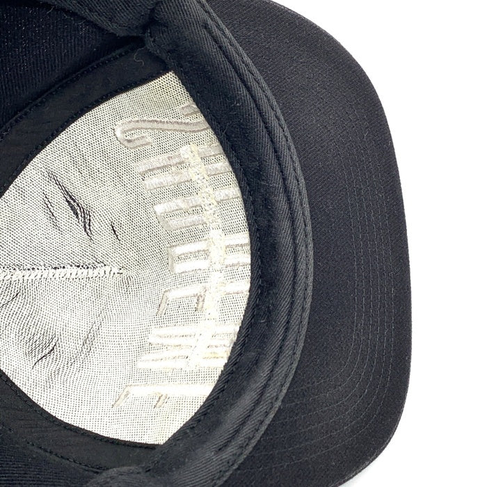 SUPREME シュプリーム 18AW Global 5-Panel グローバル 5パネルキャップ ブラック 刺繡 福生店