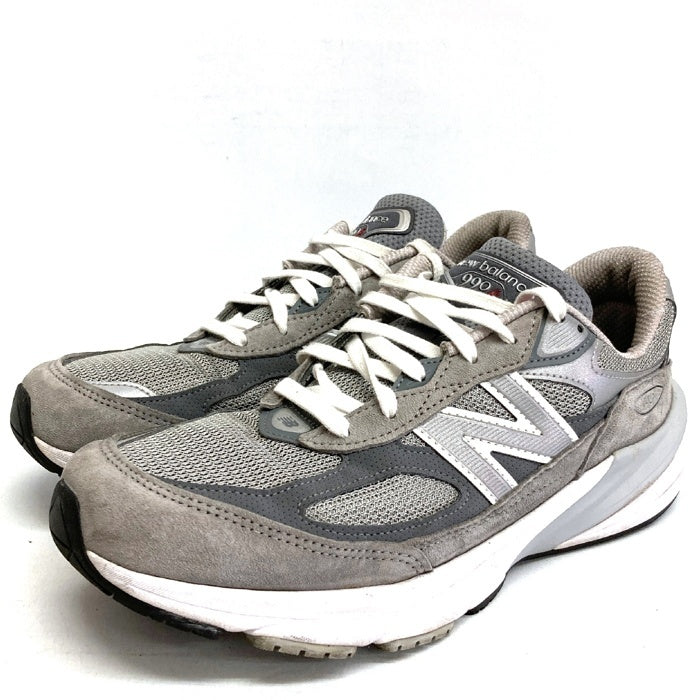 New Balance ニューバランス M990GL6 スニーカー グレー size27.5cm 瑞穂店