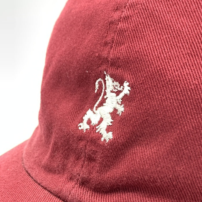 90's STUSSY ステューシー hats ドラゴン刺繡 コットン 6パネルキャップ  ボルドー オールド 紺タグ 台湾製 福生店