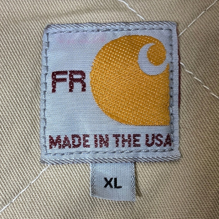 Carhartt カーハート USA製 Frame Resistant 防炎 アクティブジャケット ネイビー sizeXL 瑞穂店