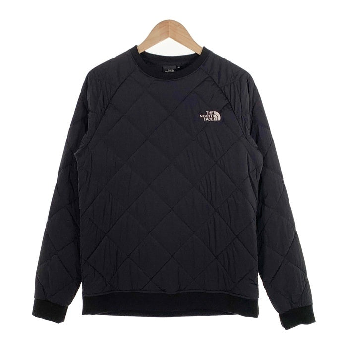 THE NORTH FACE ノースフェイス バーテックス スウェットクルー トレーナー ナイロン 中綿 ブラック NY81782 Size L 福生店