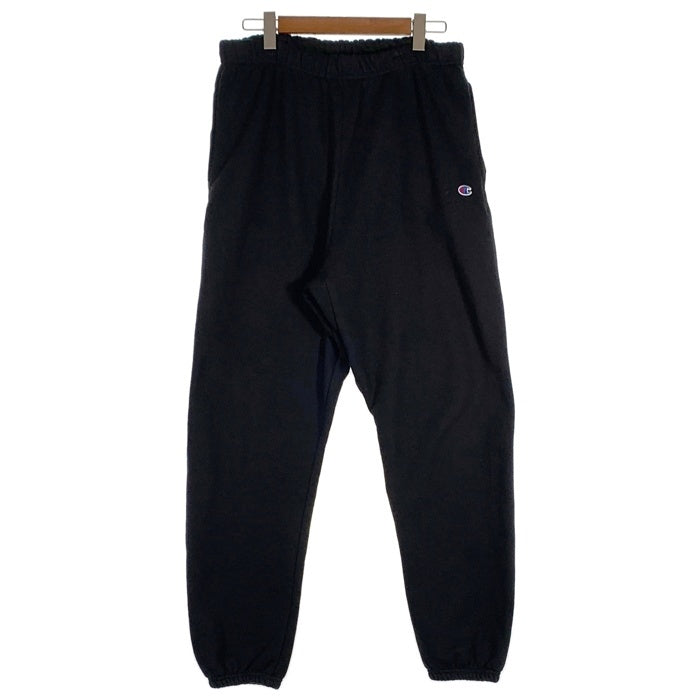 CHAMPION チャンピオン REVERSEWEAVE リバースウィーブ スウェットパンツ ブラック Size L 福生店