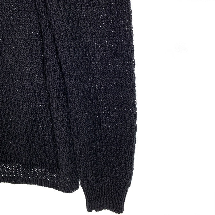 A.P.C. アーペーセー ニット セーター リネン ブラック 24193-1-82531 Size M 福生店