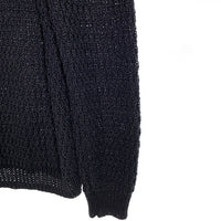 A.P.C. アーペーセー ニット セーター リネン ブラック 24193-1-82531 Size M 福生店