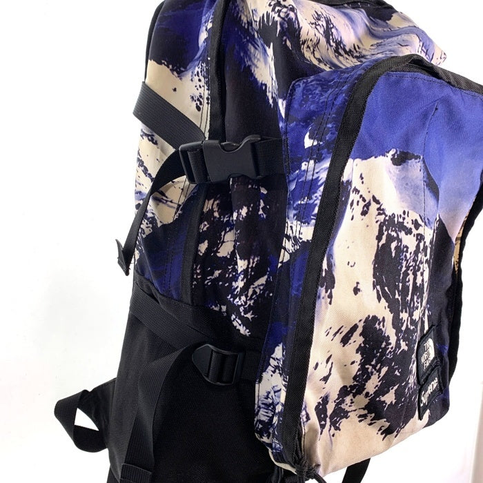 SUPREME シュプリーム THE NORTH FACE ノースフェイス 17AW Mountain Expedition Backpack マウンテン エクスペディション バックパック 雪山 ブルー ホワイト ND91701I 福生店