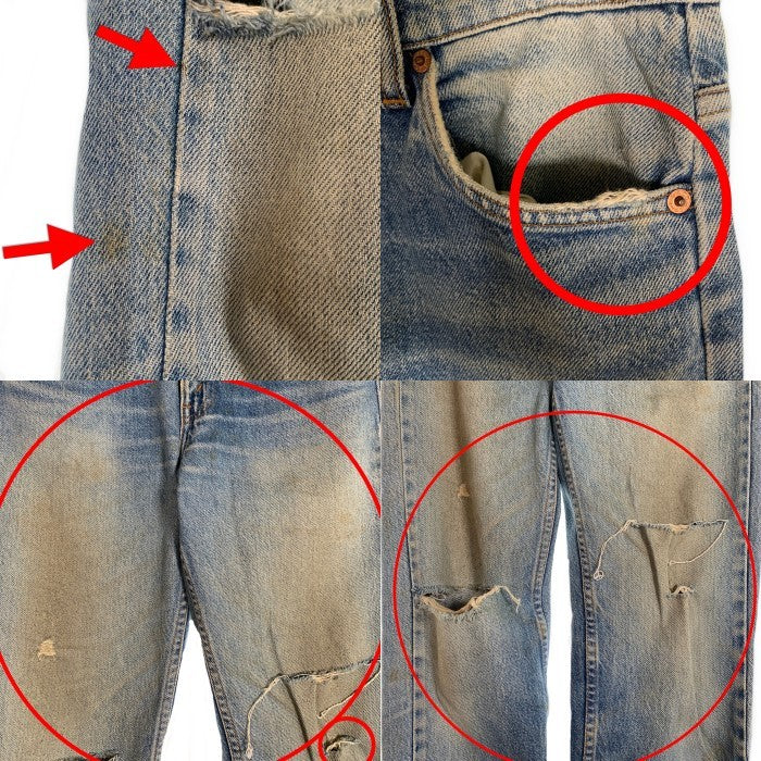 90's LEVI'S リーバイス 505 デニムパンツ 40505-0215 ライトブルー Size W30 L30 福生店