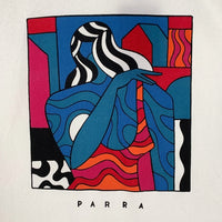 Parra パラ THE FARMHOUSE T-SHIRT ザファームハウス プリントTシャツ ホワイト Size M 福生店