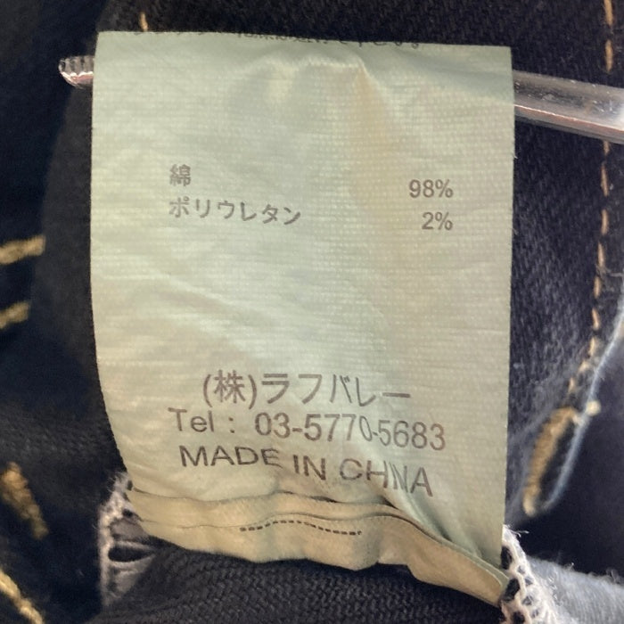glamb グラム ブラックデニムパンツ サルエル ブラック ストレッチ GB16SP/P15 ブラック Size 3 瑞穂店