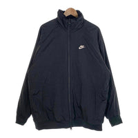 NIKE ナイキ NSW VW SWSH FULL ZIP JKT ビッグスウッシュ ボアジャケット リバーシブル ジップアップ ブラック BQ6546-011 Size 3XL 福生店