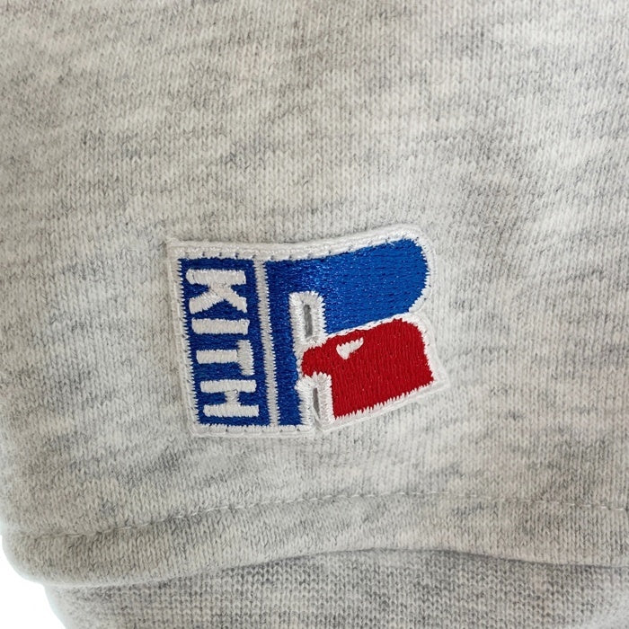 KITH キス 22AW Russell ラッセルアスレチック QUEENS COLLEGE クルーネックスウェットトレーナー アッシュグレー Size S 福生店