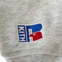 KITH キス 22AW Russell ラッセルアスレチック QUEENS COLLEGE クルーネックスウェットトレーナー アッシュグレー Size S 福生店