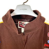 CHASE AUTHENTICS チェイス Dale Jarrett デイル・ジャレット #88 UPS 2003年 レーシングジャケット ブラウン sizeXXL 瑞穂店