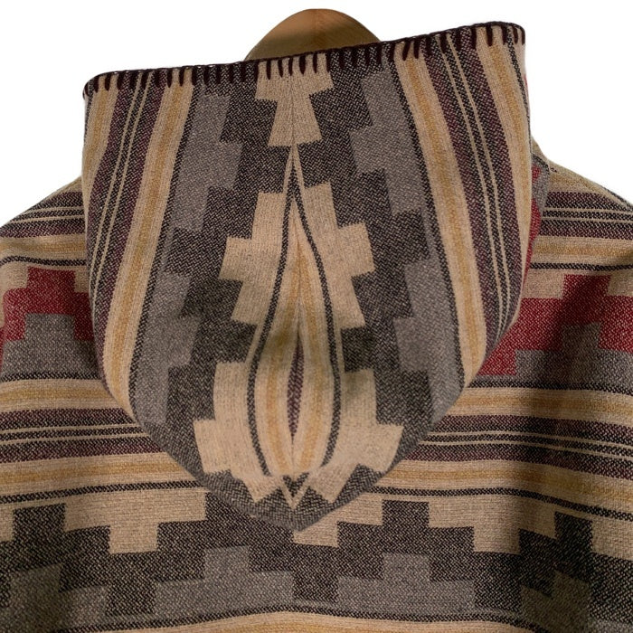 NEIGHBORHOOD ネイバーフッド 15AW TIPI WE-COAT ネイティブ柄 フーデッドコート コンチョボタン 152ARNH-JKM03 Size L 福生店