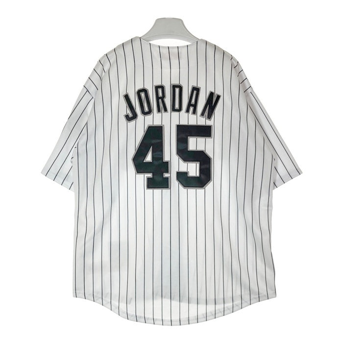 Mitchell&Ness ミッチェルアンドネス 1994 シカゴ・ホワイトソックス マイケル・ジョーダン COOPERSTOWN COLLECTION ゲームシャツ ホワイト size52 瑞穂店