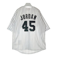Mitchell&Ness ミッチェルアンドネス 1994 シカゴ・ホワイトソックス マイケル・ジョーダン COOPERSTOWN COLLECTION ゲームシャツ ホワイト size52 瑞穂店