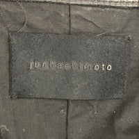 junhashimoto ジュンハシモト LET0015 WCF03 カウレザー シングル ライダースジャケット ブラック size4 瑞穂店