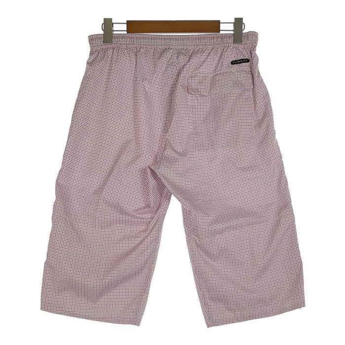 00's NIKE ナイキ ウィンドブレーカー ジップアップジャケット 5分丈ショートパンツ セットアップ ホワイト チェック Size XXL/L 福生店