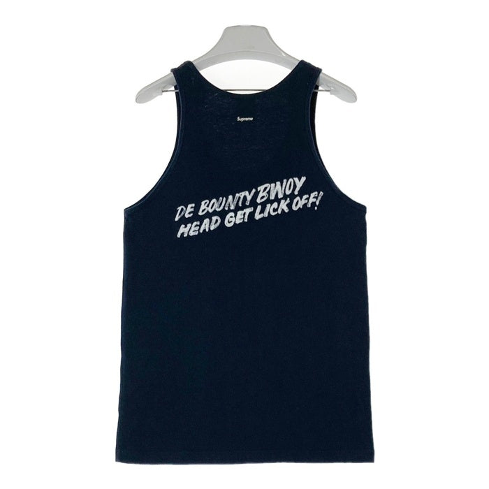 Supreme×BOUNTY HUNTER シュプリーム×バウンティーハンター プリント タンクトップ ネイビー sizeS 瑞穂店