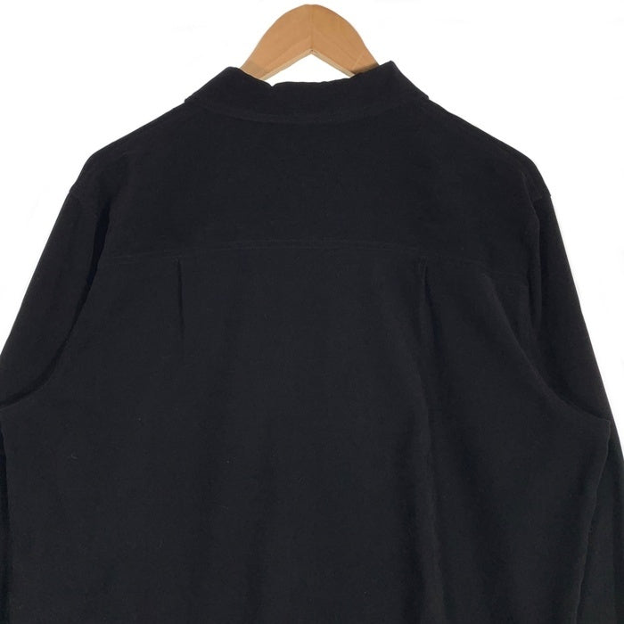 90-00's Penningtons ベロア ジップアップシャツ ブラック Size L 相当 福生店