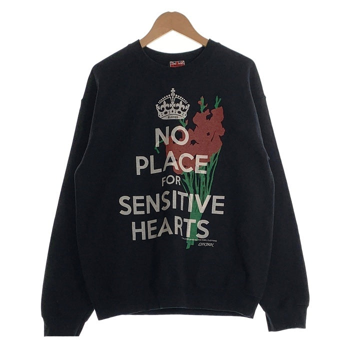 RALEIGH ラリー The Last of the English Roses クルーネック スウェット ブラック Size M 福生店