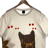Travis Scott トラヴィススコット Cactus Jack カクタスジャック WOLF TEE 半袖 プリント Tシャツ ホワイト USA製 Size M 福生店