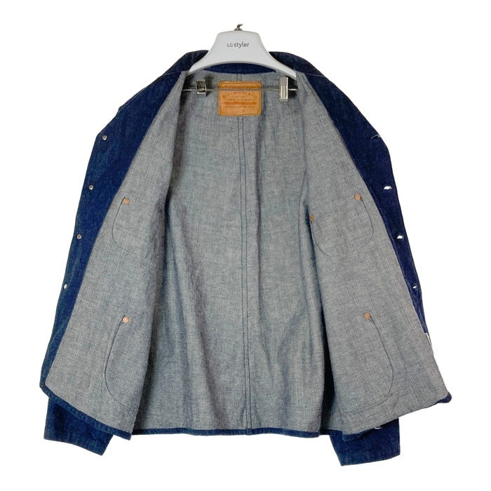 WAREHOUSE ウエアハウス 2161 TAILOR STYLE DENIM JACKET 4B デニム テーラードジャケット インディゴ Size38 瑞穂店