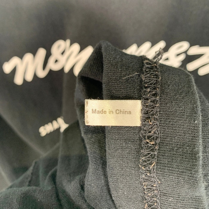 M&M custom performance エムアンドエム 4ネーム プリントTシャツ コラボ ブラック Size L 福生店