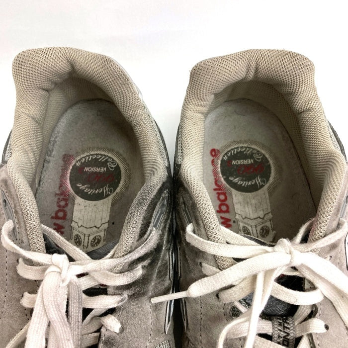 New Balance ニューバランス M990GY3 スニーカー グレー size27.5cm-2 瑞穂店