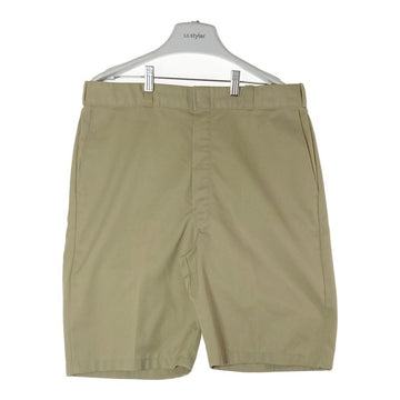 Dickies ディッキーズ チビタグ ウエスト巻縫い YKKジップ ショートパンツ カーキ size- 瑞穂店