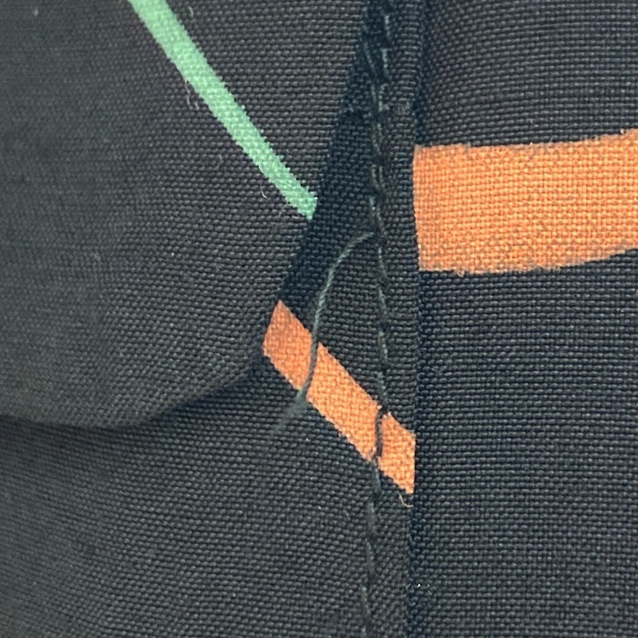 STAR OF HOLLYWOOD スターオブハリウッド SH28123 WAVY STRIPE オープンカラーシャツ ブラック sizeM 瑞穂店