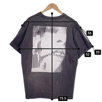 Saint Mxxxxxx セントマイケル 24SS Kousuke Kawamura SS TEE_LOVE BEYOND ヴィンテージ加工 プリントTシャツ ブラック SM-YS8-0000-C23 Size L 福生店
