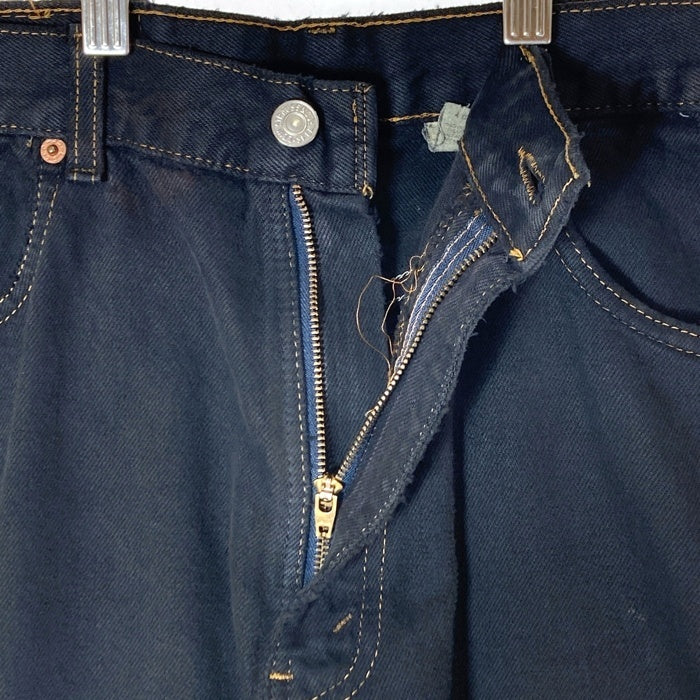 Levi's リーバイス 550 ボタン裏512 USA製 後染めブラック デニムパンツ ブラック size36 瑞穂店