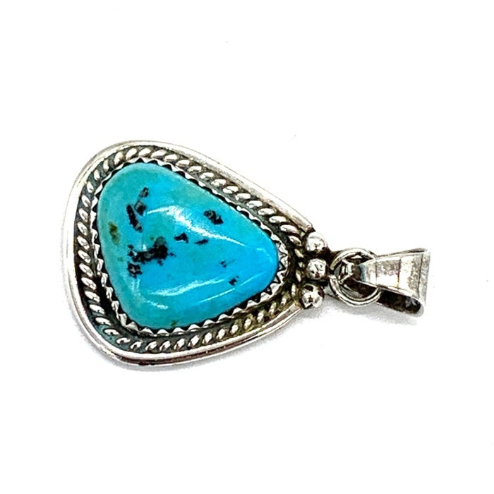 ナバホ族 ターコイズ シルバー ペンダントトップ STERLING 福生店