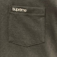 SUPREME シュプリーム 24SS S/S Pocket Tee ショートスリーブ ポケットTシャツ 半袖 ブラック Size L 福生店