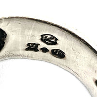 A&G エーアンドジー LION HEART ライオンハート クラシックスカルリング 片目ジルコニア STERLING シルバー size12号 瑞穂店
