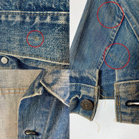 Levi's リーバイス 70505-0217 ボタン裏52 60's~70's ケアタグ スモールe 均等V トラッカージャケット Gジャン ライトインディゴ size40 瑞穂店